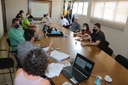 Na tarde desta quarta-feira(27) o prefeito Padre Osvaldo de Oliveira Rosa esteve reunido com secretários do município e membros do Legislativo para tratar do problema do transporte público na cidade.