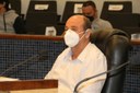 Nelson Tozo destaca o trabalho da Plasútil e doação de 10 capacetes respiradores à Catanduva