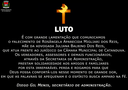Nota de Pesar: Comunicado de Falecimento