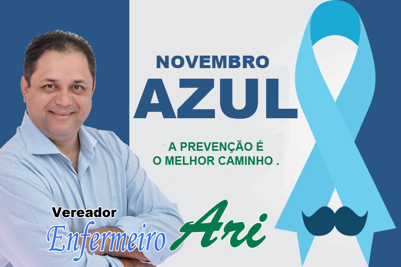 Novembro Azul: Enfermeiro Ari faz alerta sobre a importância do exame preventivo ao câncer de próstata
