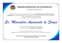 Pastor Marcelino, da Igreja Bola de Neve, receberá título de Cidadão Catanduvense na próxima quarta-feira (28) 