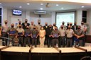 POLICIAIS MILITARES RECEBEM DIPLOMA PELO DESTACADO TRABALHO PRESTADO À COMUNIDADE 
