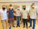POR INTERMÉDIO DE MAURICIO GOUVEA, COMERCIANTES DO MERCADO MUNICIPAL SE REÚNEM COM PREFEITO