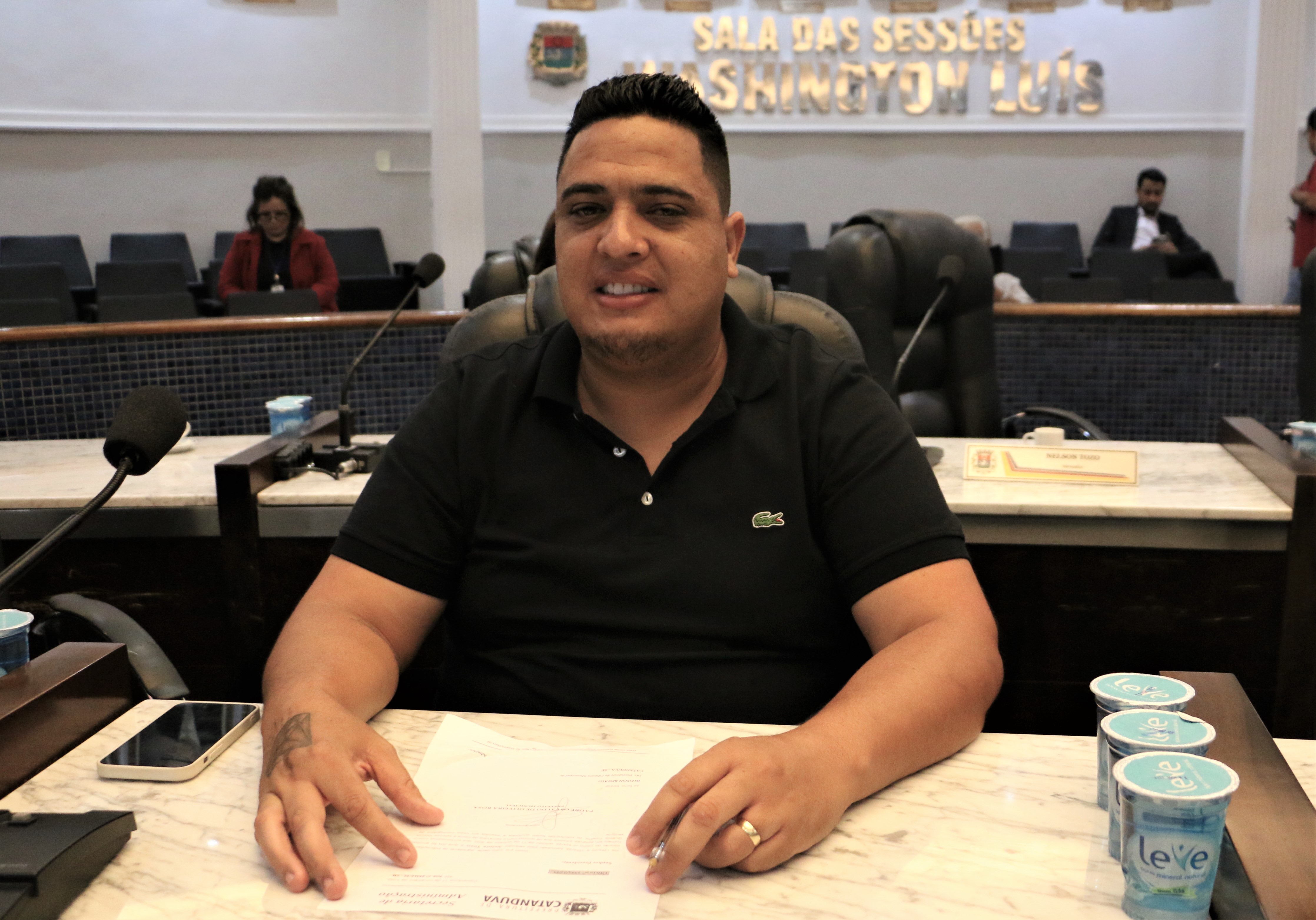 Prefeitura atende solicitação de Gordo do Restaurante e realiza obra para melhorar trânsito na Pastor Dutra