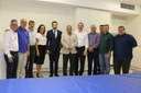 Presidente da Câmara, Dr. Luis Pereira visita Ala de Radioterapia do Hospital de Câncer de Catanduva