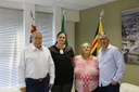 Presidente da Câmara recebe conselho municipal de saúde e administradores hospitalares 