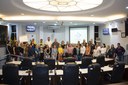 PROFESSORES DO MUNICÍPIO FAZEM MANIFESTAÇÃO EM REUNIÃO NA CÂMARA MUNICIPAL