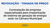 REVOGAÇÃO - TOMADA DE PREÇO