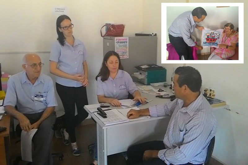 Wilson Paraná visita “Lar dos Velhinhos” em Pindorama 