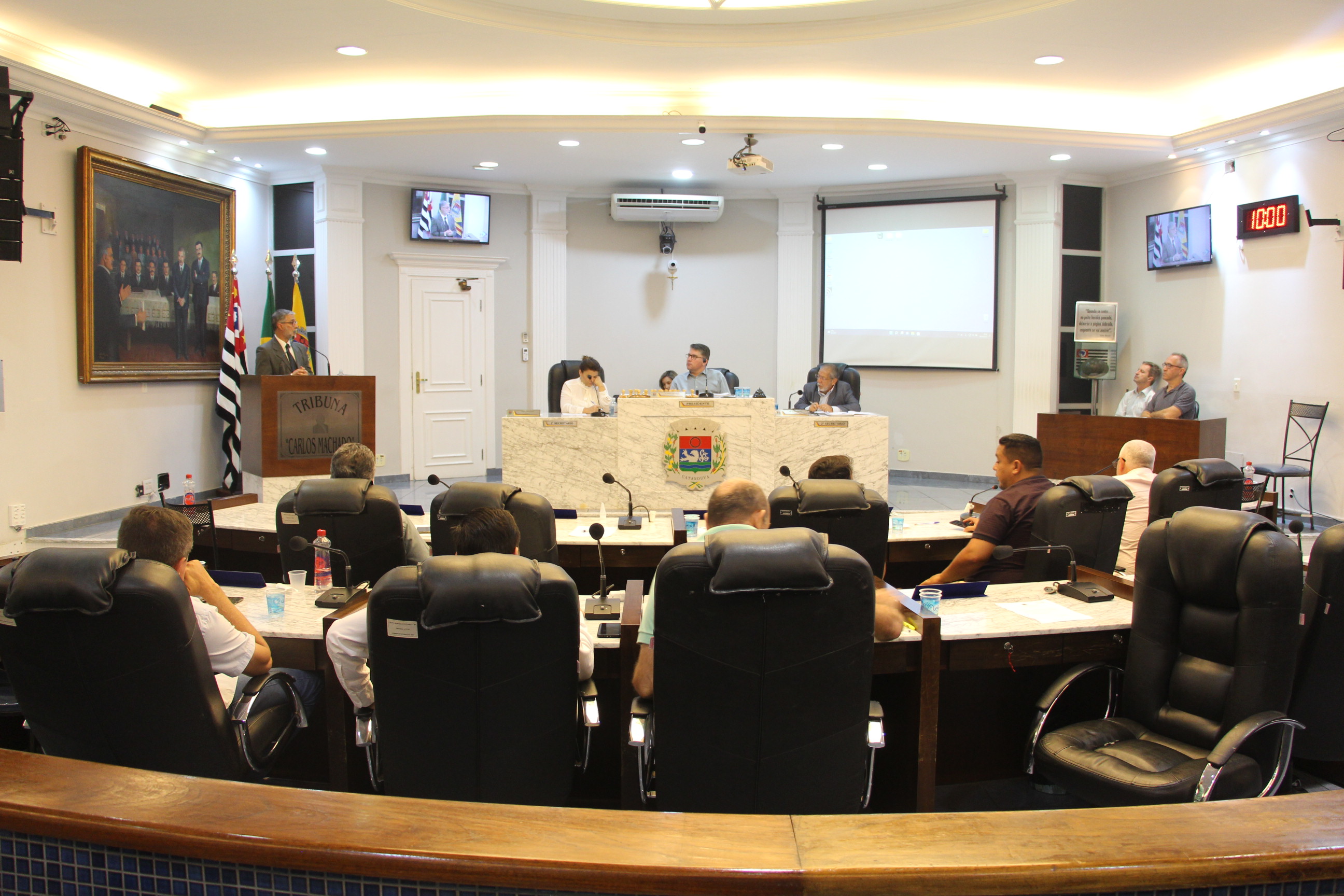 SESSÃO DESTA TERÇA-FEIRA CONTOU COM APROVAÇÃO DE 3 PROJETOS E REJEIÇÃO DE 1 VETO