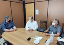 Vereador Alan Automóveis recepciona Dr. Eleusis Paiva em seu gabinete na Câmara Municipal de Catanduva