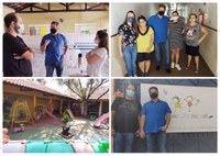 VEREADOR ALAN AUTOMÓVEIS VISITA CRECHES E RECEBE DEMANDAS 
