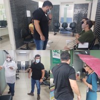 VEREADOR CESAR PATRICK FAZ VISITA A UNIDADE DE PRONTO ATENDIMENTO (UPA)