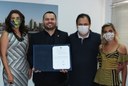 Vereador Enfermeiro Ari Declara Gil Diniz Hóspede Oficial do Município