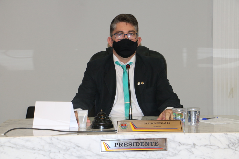 Vereador Gleison Begalli é eleito presidente da Câmara de Catanduva