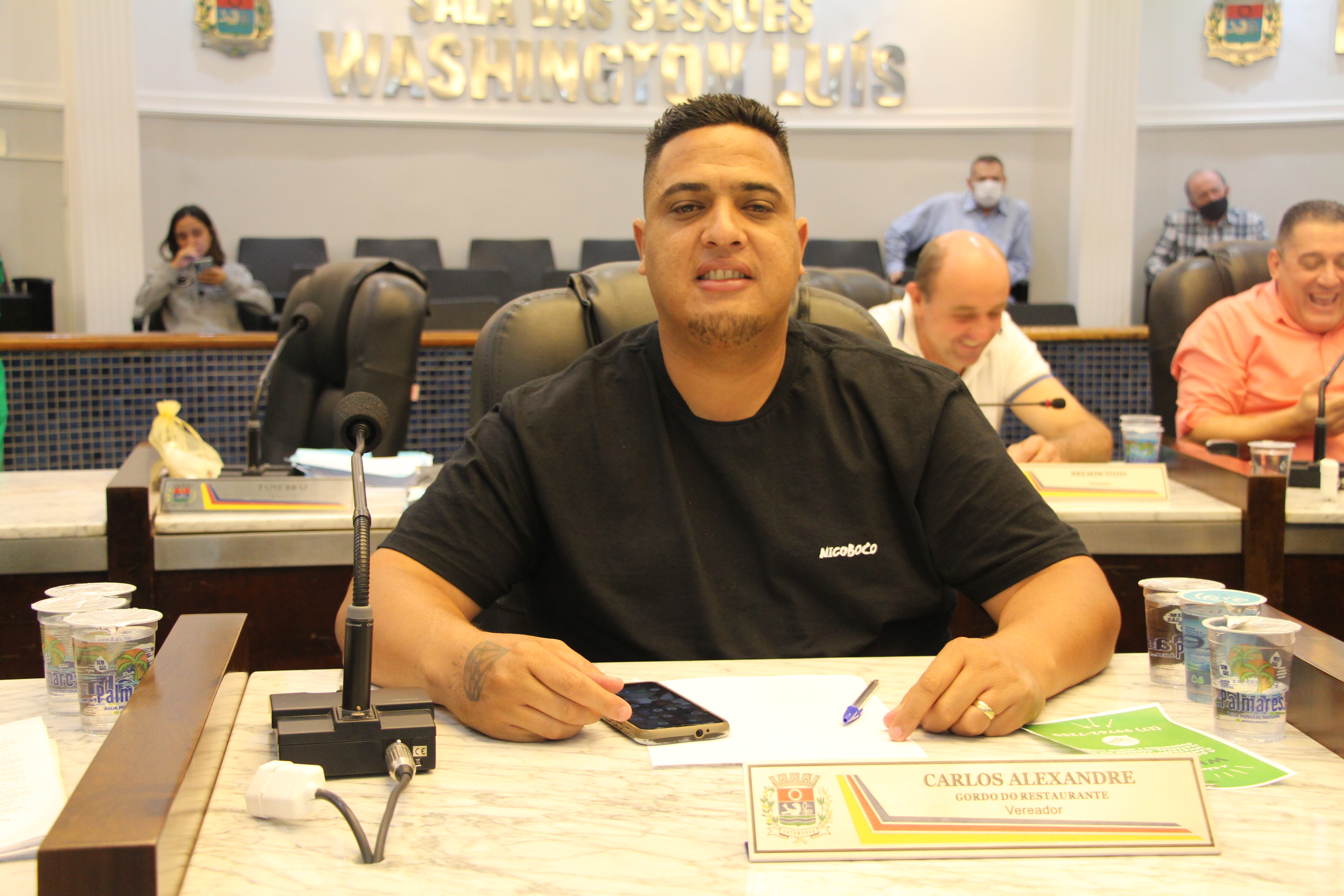 VEREADOR GORDO DO RESTAURANTE SOLICITA NOVO ACESSO AO BAIRRO PEDRO MONTELEONE
