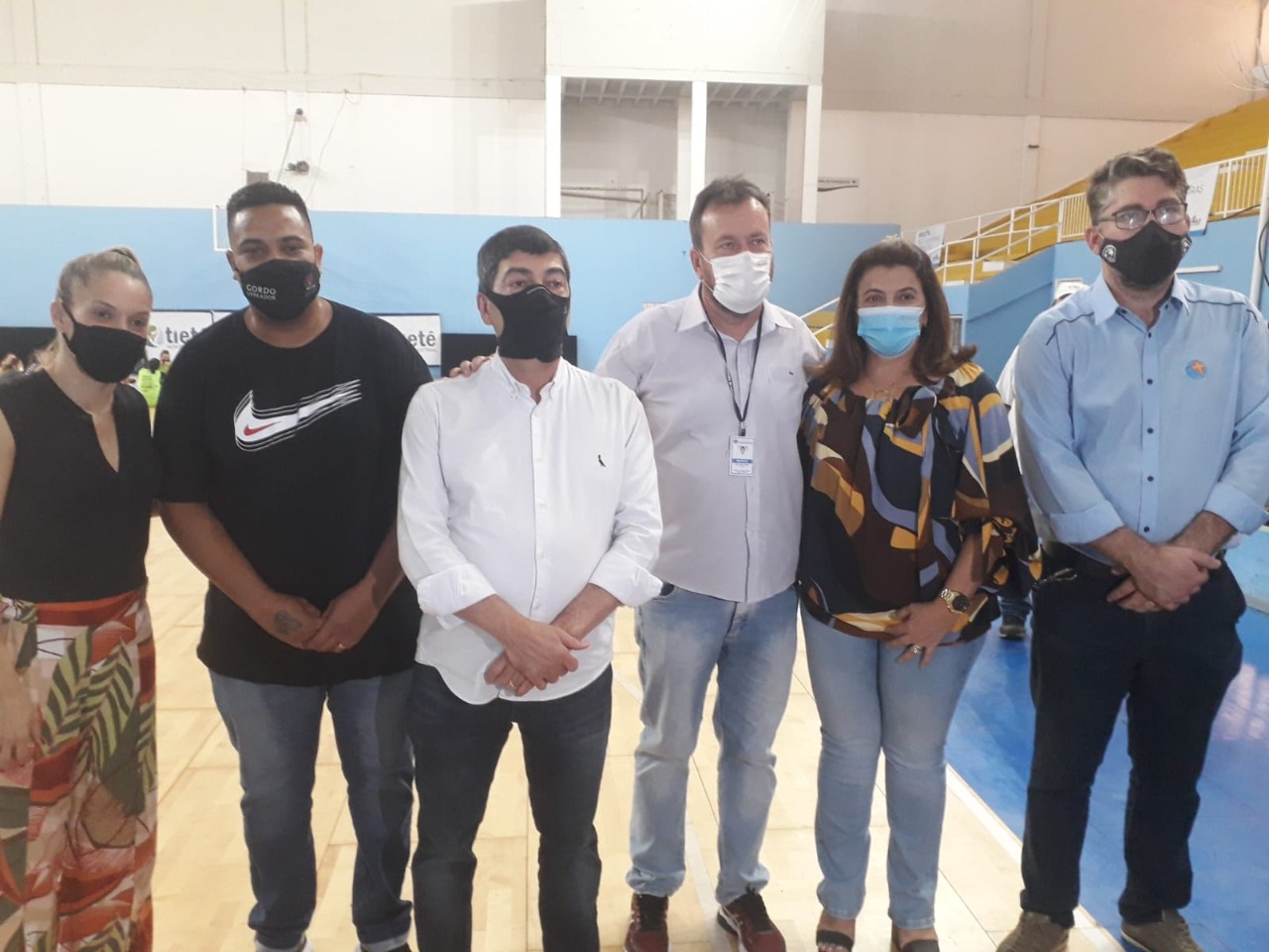 Vereadora Ivânia Soldati participa de recepção ao secretário estadual de Esportes