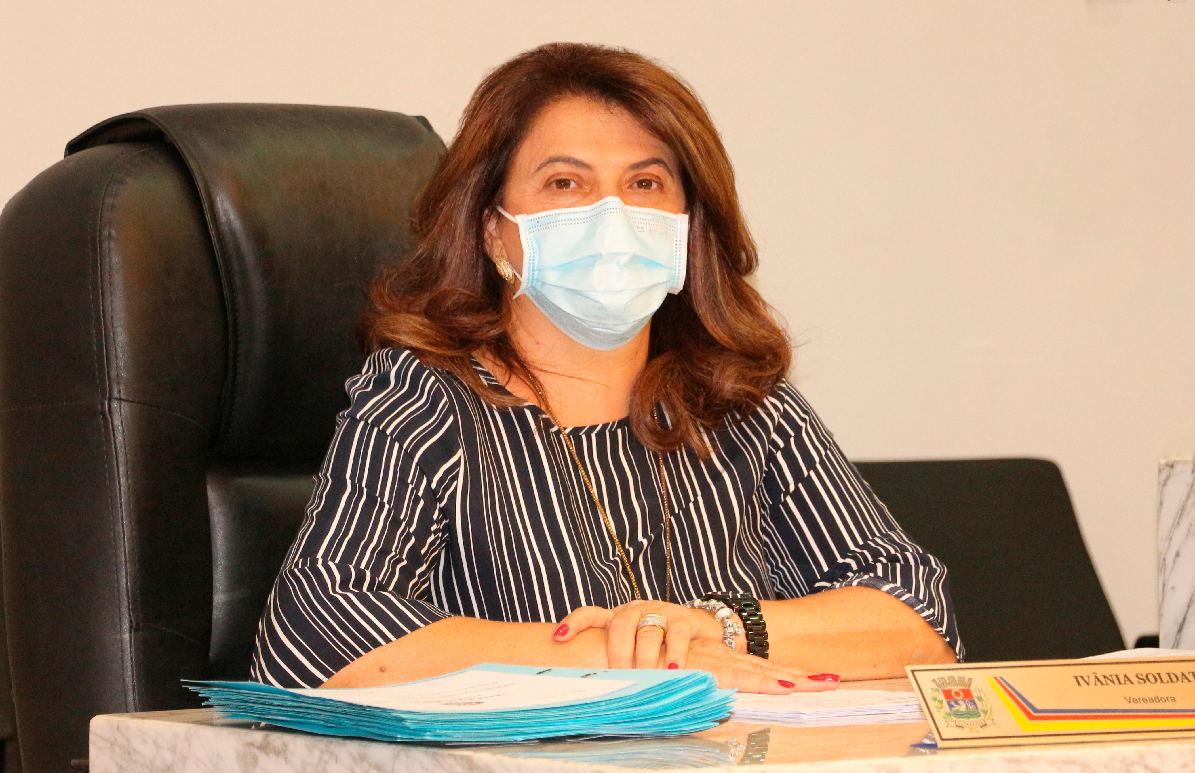 Vereadora Ivânia Soldati quer sinalização que garanta mais segurança aos motociclistas