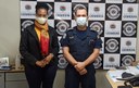 Vereadora Taise Braz visita base da Guarda Civil Municipal e fala do Projeto Guardiã Maria da Penha