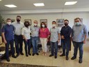 Vereadores do partido Republicanos estiveram reunidos com Deputado Federal