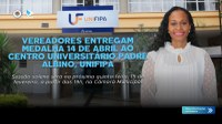 Vereadores entregam Medalha 14 de Abril ao Centro Universitário Padre Albino, Unifipa 